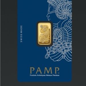 PAMP gold bullion/bar 24k 5 grams (Ships from USA)